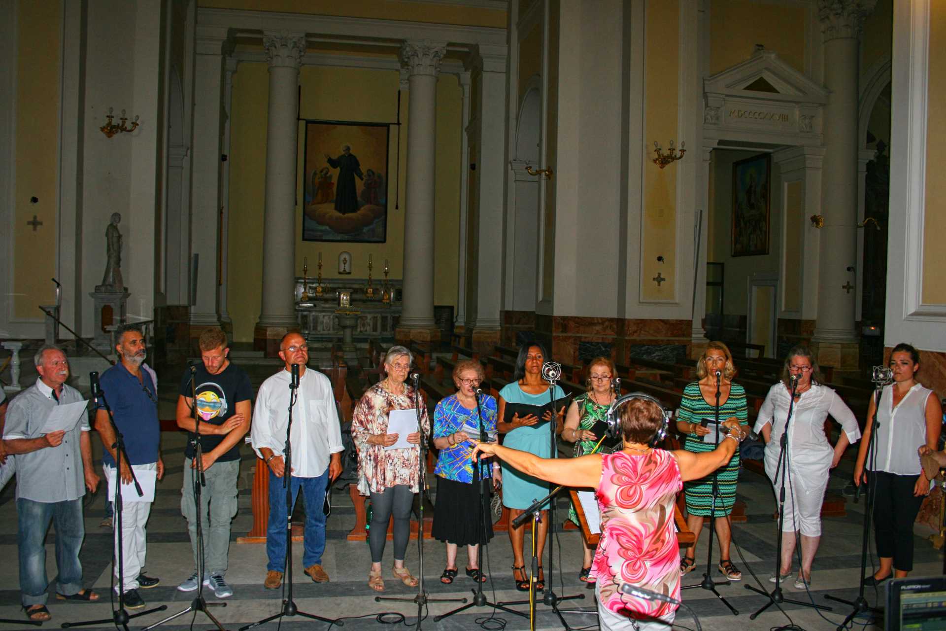 Il Coro Regina Pacis registra un nuovo cd Il Coro Regina Pacis registra un nuovo cd